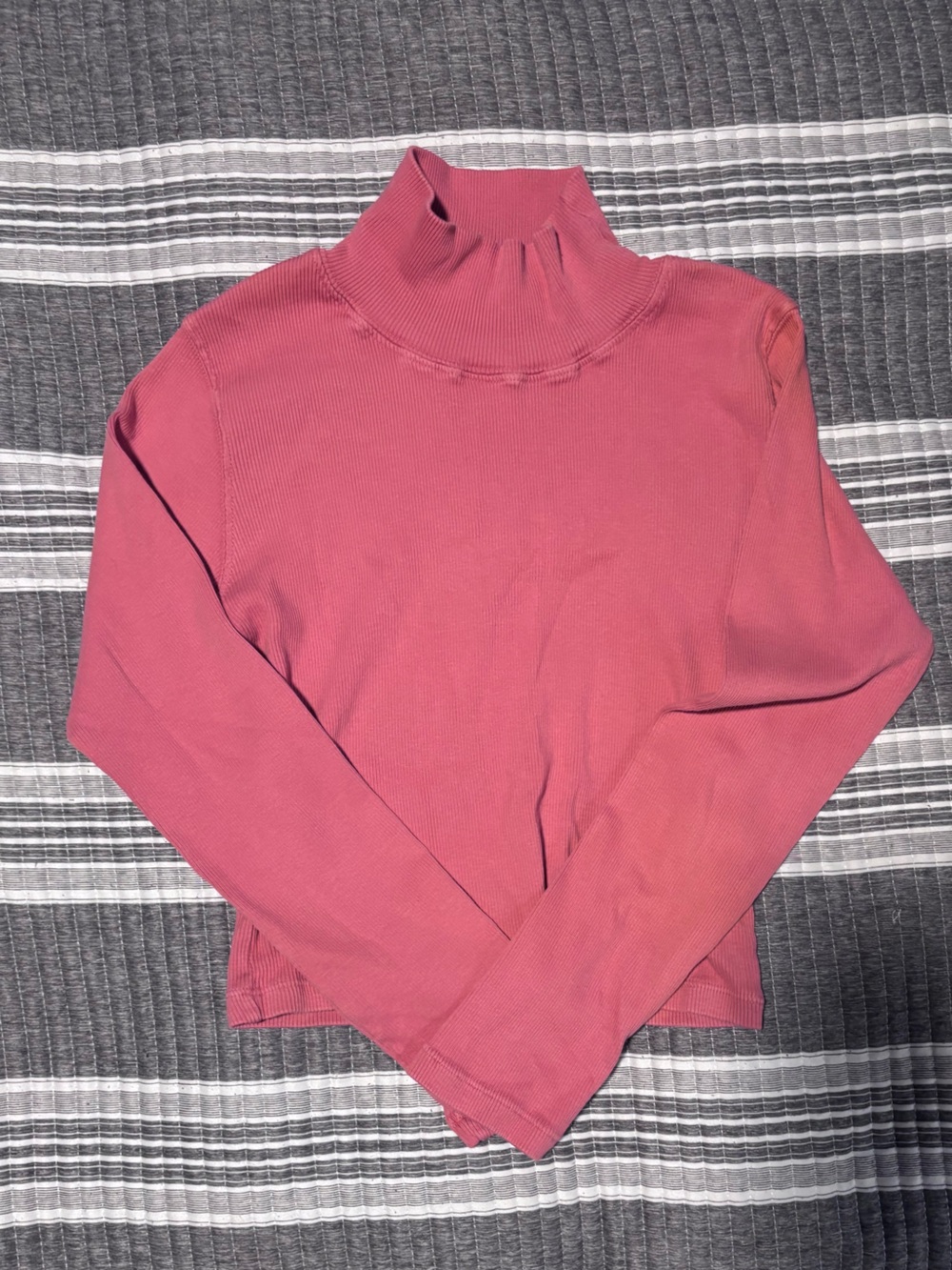 Raspberry Sorbet Turtleneck